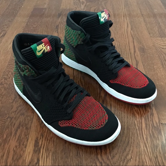 jordan 1 flyknit black history month